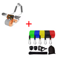 Combo Rueda Abdominal+ Set Bandas Tubula